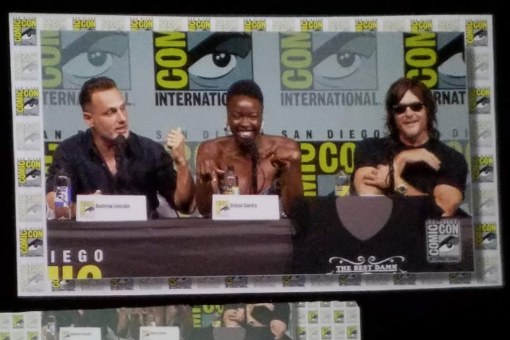 The Walking Dead panel at San Diego Comic-Con 2018